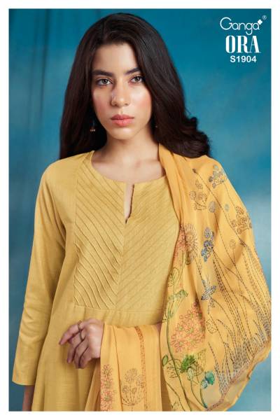 Ora 1904 By Ganga Fancy Cotton Summer Wear Salwar Kameez Collection